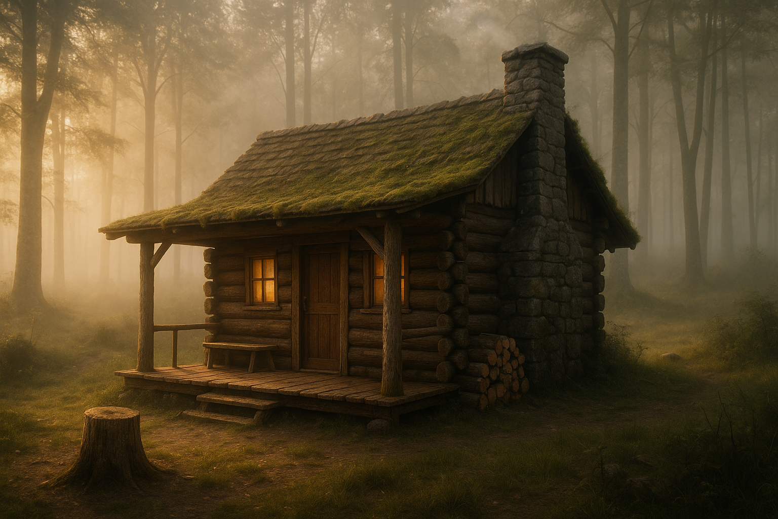 Aldric’s Cabin Exterior