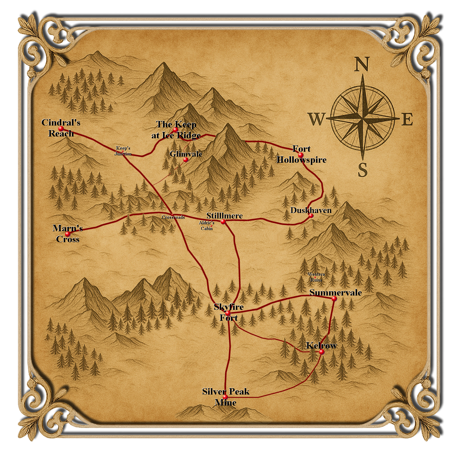 Knightmare World Map