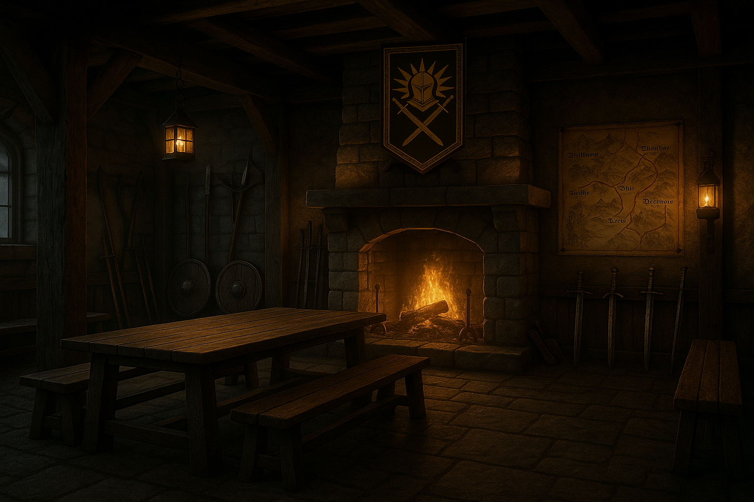Stillmere Militia Interior