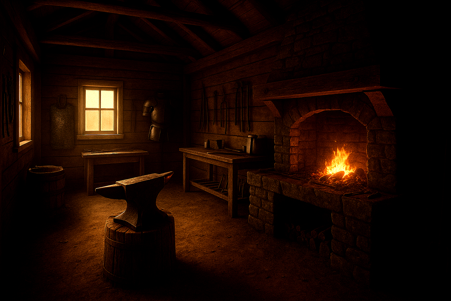 Summervale Blacksmith Interior